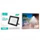 Лампа зовнішня HOCO DL13 Ultra thin outdoor LED flood light 100W IP66 Black