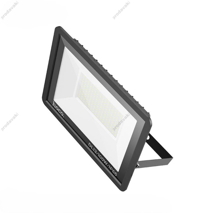 Лампа зовнішня HOCO DL13 Ultra thin outdoor LED flood light 100W IP66 Black