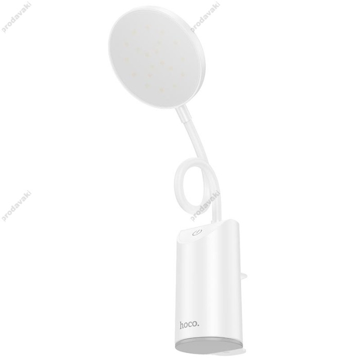 Настільна лампа HOCO Hx10 Clip table lamp 200LMN 35h White