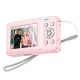 Дитячий фотоапарат / фотокамера HOCO digital camera DV202 44MP 30fps/1920p 2.4" IPS HD Pink