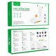 Роутер маршрутизатор Hoco HI31 WiFi5 wireless router 2.4GHz / 5GHz 1200Mbps White