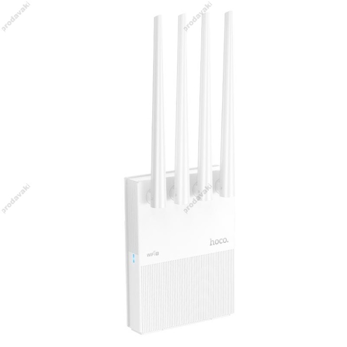 Роутер маршрутизатор Hoco HI31 WiFi5 wireless router 2.4GHz / 5GHz 1200Mbps White