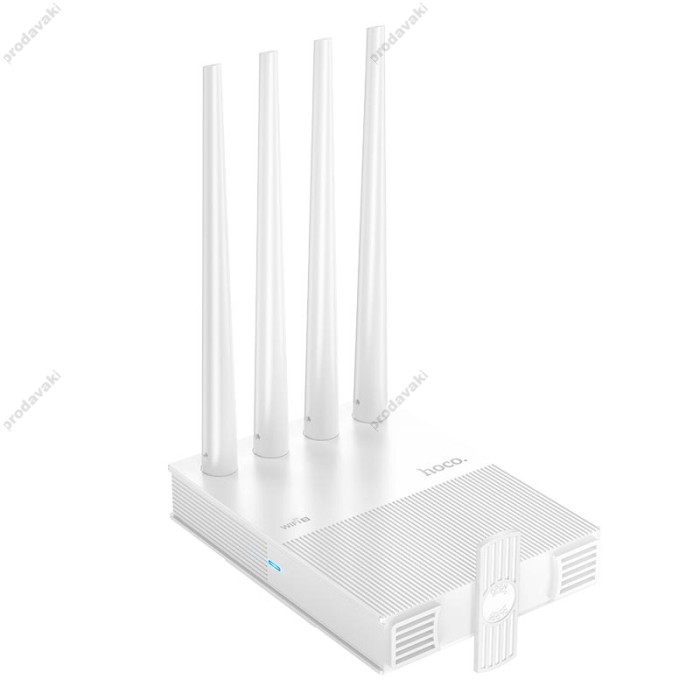 Роутер маршрутизатор Hoco HI31 WiFi5 wireless router 2.4GHz / 5GHz 1200Mbps White