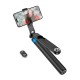 Монопод-трипод HOCO K22 Handy aluminum alloy anti-shake live broadcast holder 1.75m Black