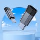Перехідник Hoco UA29 Type-C male to iP Lightning female charging and data adapter 3A Black