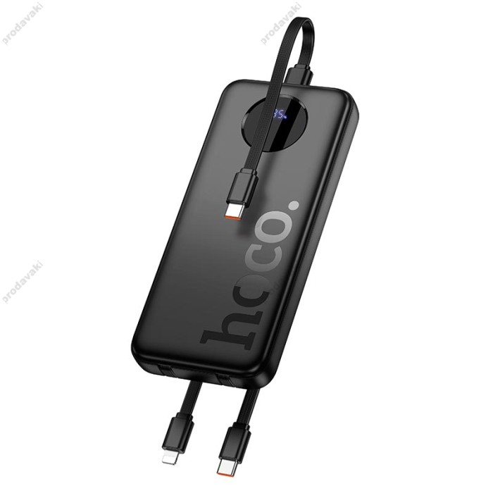 Повербанк портативний акумулятор Power bank Hoco J132 Sabio fully compatible 22.5W 10000 mAh Black