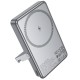Повербанк портативний акумулятор Power bank Hoco Q36A Sunlight MagSafe магнітний 20W 10000 mAh Metal-grey