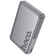 Повербанк портативний акумулятор Power bank Hoco Q36A Sunlight MagSafe магнітний 20W 10000 mAh Metal-grey