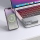 Повербанк портативний акумулятор Power bank Hoco Q36A Sunlight MagSafe магнітний 20W 10000 mAh Metal-grey