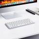 Комп'ютерна Клавіатура HOCO GM32 Wisdom wireless dual-mode keyboard 2.4G / BT5.0 50h Max White