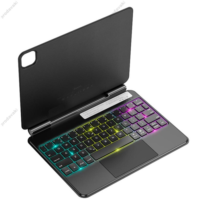 Клавіатура Hoco GM33 Smart keyboard for Pad Pro / Air2 / Air4 / Air5 (10.9 / 11 inches) GM33 BT5.1 / 5-100h Black