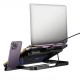 Підставка для ноутбука та MacBook Hoco DH19 Cool RGB notebook cooling stand Balck