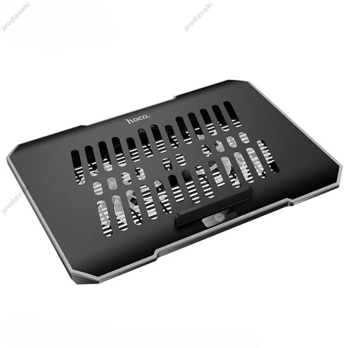 Підставка для ноутбука та MacBook Hoco DH19 Cool RGB notebook cooling stand Balck