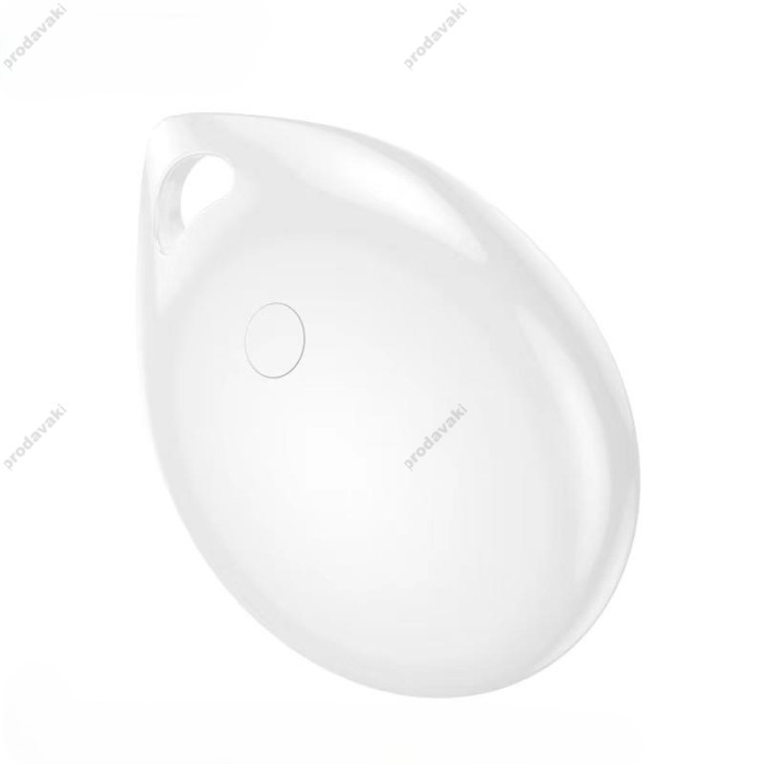 Пошуковий трекер HOCO DI29 Plus Water droplet shape anti-lost tracker IOS White