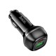 Автомобільний зарядний пристрій Hoco Z58A Rank dual port Car charger 48W Black