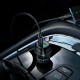 Автомобільний зарядний пристрій Hoco Z58A Rank dual port Car charger Type-C cable 48W Black