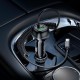 Автомобільний зарядний пристрій Hoco Z58B Rank Car charger Type-C cable 48W Black