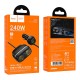 Автомобільний зарядний пристрій розгалужувач Hoco Z59 Rank dual port Car charger 240W PD30W Black