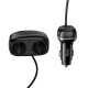 Автомобільний зарядний пристрій розгалужувач Hoco Z59 Rank dual port Car charger 240W PD30W Black