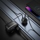 Автомобільний зарядний пристрій розгалужувач Hoco Z59 Rank dual port Car charger 240W PD30W Black