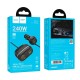 Автомобільний зарядний пристрій розгалужувач Hoco Z59A Rank Car charger 240W PD30W Black