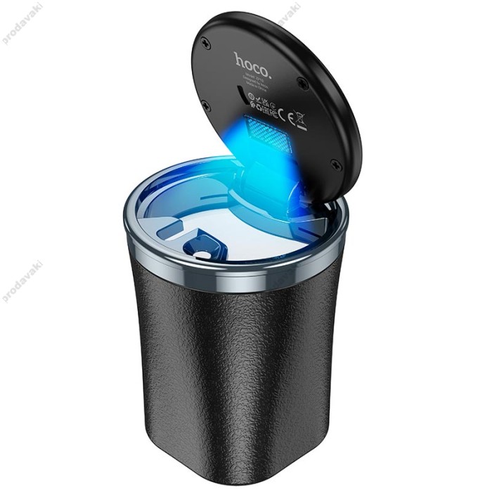 Автомобільна попільничка Hoco ZP10 Charm car ashtray Black
