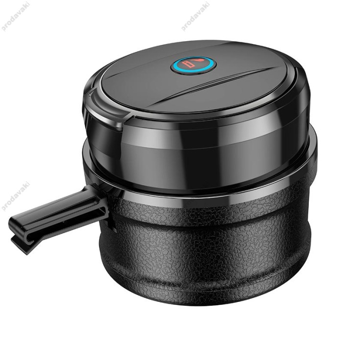 Автомобільна попільничка Hoco ZP11 Delta car ashtray Black