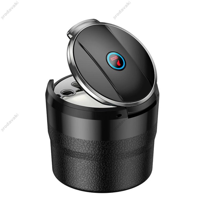 Автомобільна попільничка Hoco ZP11 Delta car ashtray Black