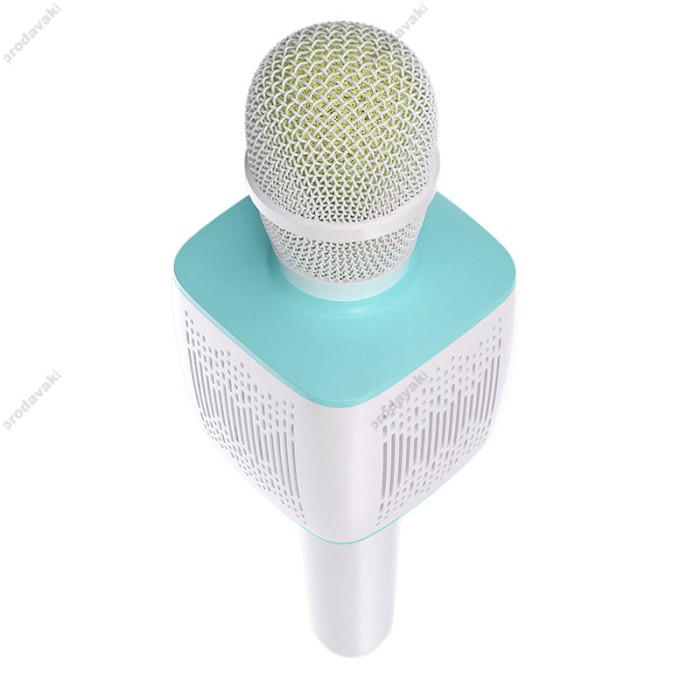Портативна колонка-мікрофон HOCO BK5 Cantando karaoke microphone BT 5.0 Blue