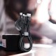 Кабель BASEUS Combo Micro USB / Lightning / Type-C / Apple Watch Star Ring Series 1.2M 3.5A grey CA1T4-I0G