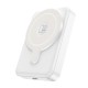 Повербанк портативний акумулятор Power Bank Hoco Q11 Expressar MagSafe магнітний 3in1 20W 10000 mAh White