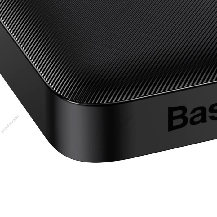 Повербанк портативний акумулятор Power bank Baseus Bipow Digital 15W 10000 mAh Black PPBD050001