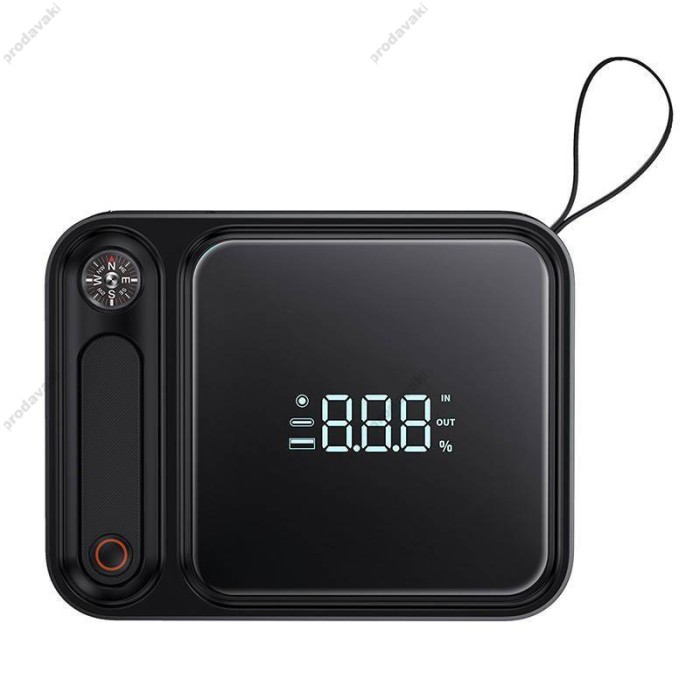 Пусковий зарядний пристрій бустер Baseus Super Energy Ultra Jump Starter піковий 3000A 26800 mAh Black C00251400111-00