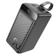 Повербанк портативний акумулятор Power bank Hoco J123D Element fully 22.5W+PD20W 90000mAh Black