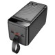 Повербанк портативний акумулятор Power bank Hoco J123D Element fully 22.5W+PD20W 90000mAh Black