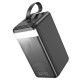 Повербанк портативний акумулятор Power bank Hoco J123D Element fully 22.5W+PD20W 90000mAh Black