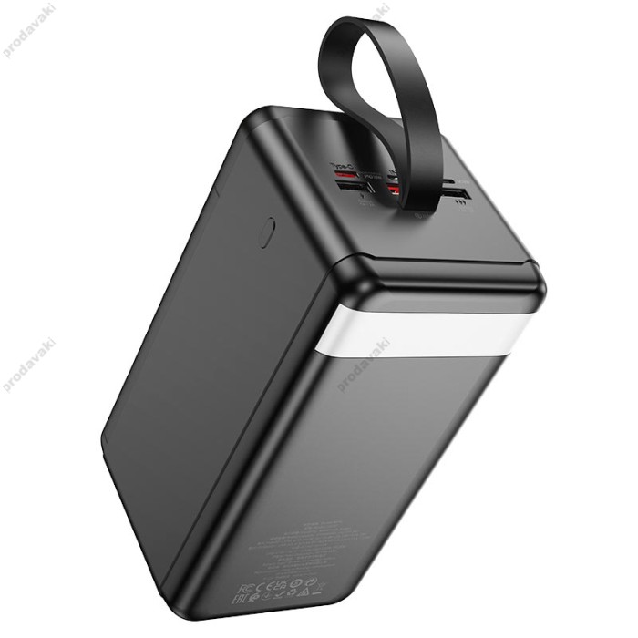Повербанк портативний акумулятор Power bank Hoco J123D Element fully 22.5W+PD20W 90000mAh Black