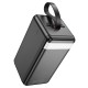 Повербанк портативний акумулятор Power bank Hoco J123D Element fully 22.5W+PD20W 90000mAh Black