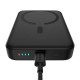Повербанк портативний акумулятор Power bank Baseus Magnetic Mini MagSafe магнітний 10000mAh 30W Black PPCX110201