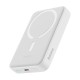 Повербанк портативний акумулятор Power bank Baseus Magnetic Mini MagSafe магнітний 10000mAh 30W White PPCX110202