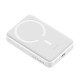 Повербанк портативний акумулятор Power bank Baseus Magnetic Mini MagSafe магнітний 10000mAh 30W White PPCX110202