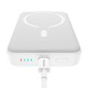 Повербанк портативний акумулятор Power bank Baseus Magnetic Mini MagSafe магнітний 10000mAh 30W White PPCX110202