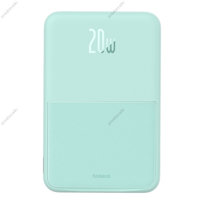 Повербанк портативний акумулятор Power bank Baseus MagPro Magnetic MagSafe магнітний 20W 5000 mAh Blue P10064101333-00