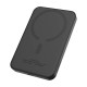 Повербанк портативний акумулятор Power bank Baseus Magnetic Mini Wireless MagSafe магнітний  20W 5000 mAh Black P10022107113-00
