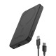 Повербанк портативний акумулятор Power bank Baseus Magnetic Mini Wireless MagSafe магнітний  20W 5000 mAh Black P10022107113-00