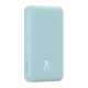 Повербанк портативний акумулятор Power bank Baseus Magnetic Mini Wireless MagSafe магнітний 20W 5000 mAh Blue P10022107313-00