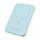 Повербанк портативний акумулятор Power bank Baseus Magnetic Mini Wireless MagSafe магнітний 20W 5000 mAh Blue P10022107313-00