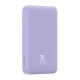 Повербанк портативний акумулятор Power bank Baseus Magnetic Mini Wireless MagSafe магнітний 20W 5000 mAh Purple P10022107513-00