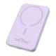 Повербанк портативний акумулятор Power bank Baseus Magnetic Mini Wireless MagSafe магнітний 20W 5000 mAh Purple P10022107513-00