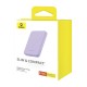 Повербанк портативний акумулятор Power bank Baseus Magnetic Mini Wireless MagSafe магнітний 20W 5000 mAh Purple P10022107513-00